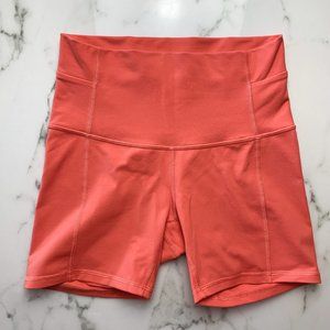 Lululemon Wunder Short 5" Poppy Coral sz 6